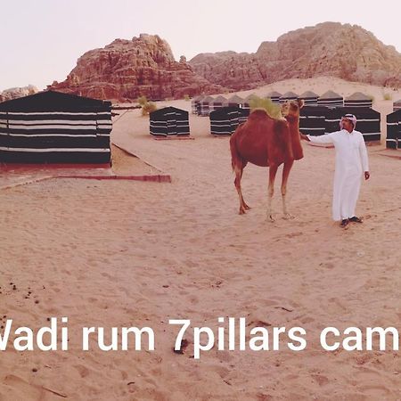 7 Pillars Camp & Jeep Tour In Wadi Rum Desert Zewnętrze zdjęcie