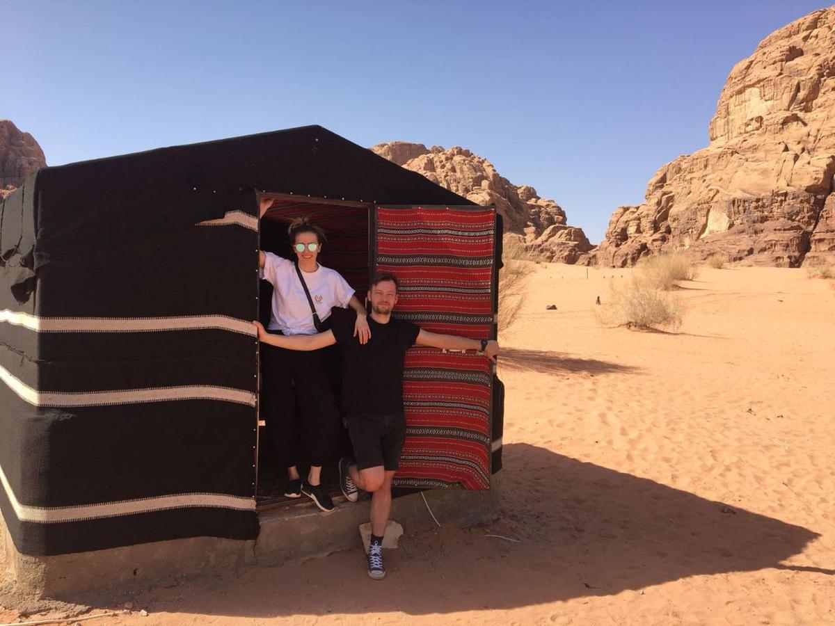 7 Pillars Camp & Jeep Tour In Wadi Rum Desert Zewnętrze zdjęcie