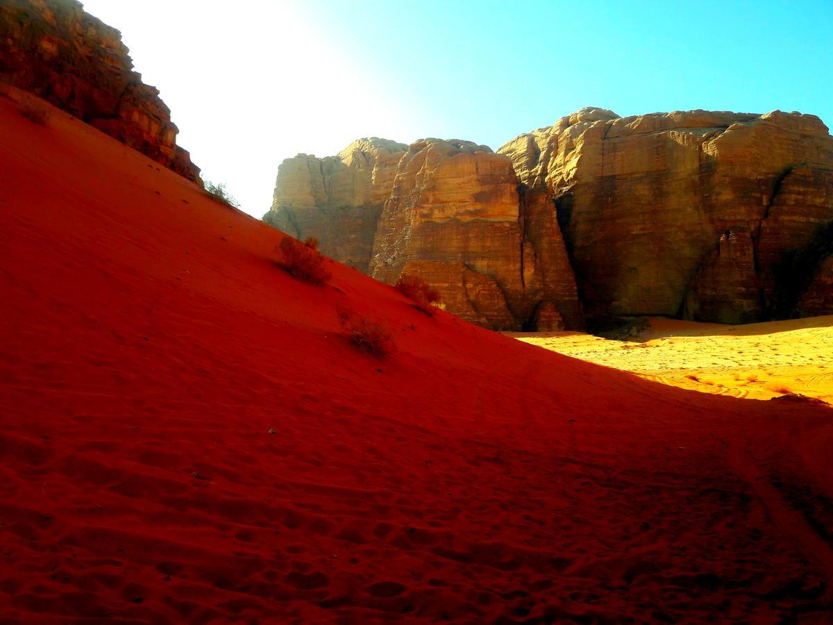7 Pillars Camp & Jeep Tour In Wadi Rum Desert Zewnętrze zdjęcie