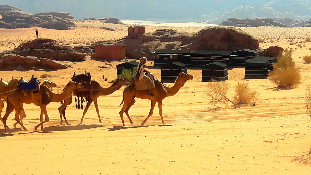 7 Pillars Camp & Jeep Tour In Wadi Rum Desert Zewnętrze zdjęcie